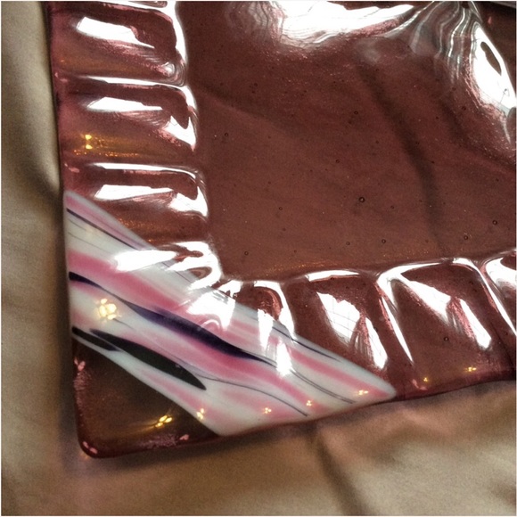 Square Glass Plate - Picture 4 of 7